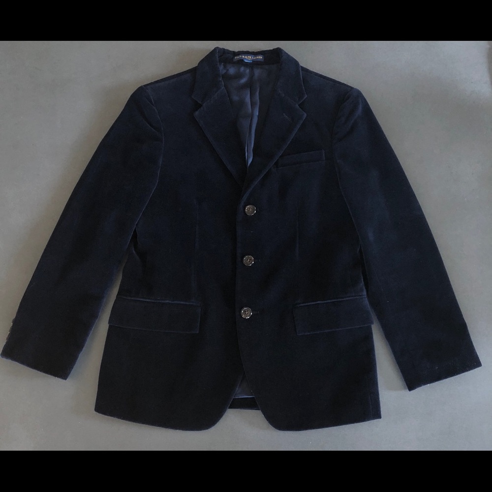 Boys N Blue Velvet Ralph Lauren Blazer | Size 14
